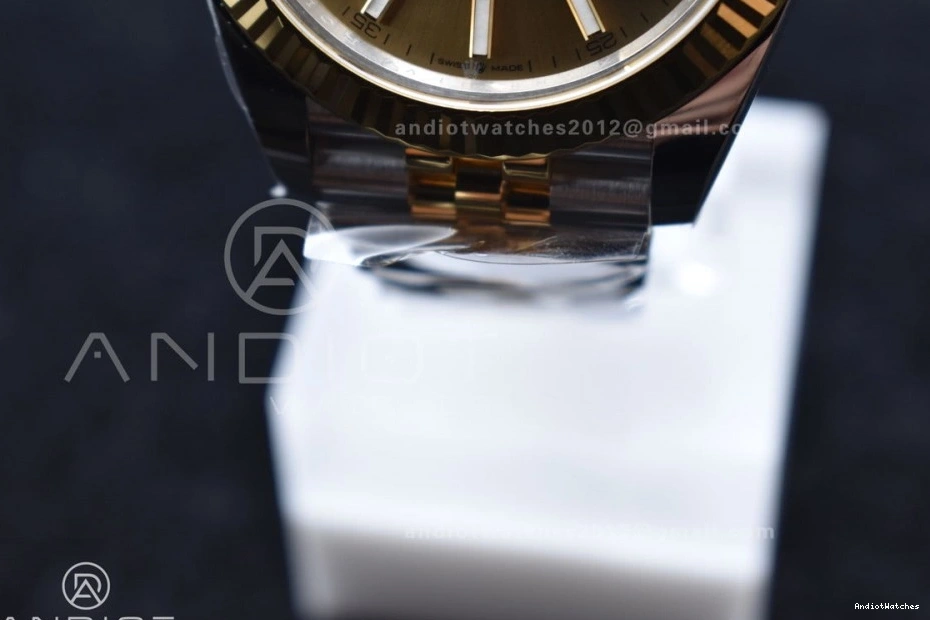 Steel SS VR Edition Bracelet Best 904L Clean YG 607 41 Stick Dial Jubilee on DateJust 1:1 UrbanChic 126333 YG 0127